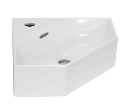 Sanita Luxe LIN35SLWB01 Line New Умывальник подвесной 50х35 см, белый (нов. арт. WB.FN/Line/35-C/WHT.G/S1)