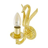 Migliore 26140 Luxor Светильник настенный одинарный (малая розетка), золото купить  в интернет-магазине Сквирел