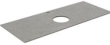 Kerama Marazzi PL1.DL500920R/120 Plaza Next Столешница под раковину, 120 см, Фондамента/серый камень