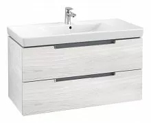 Villeroy & Boch A69710E8 Subway 2.0 Тумба под раковину 99х45 см, дерево белое (White Wood) купить  в интернет-магазине Сквирел