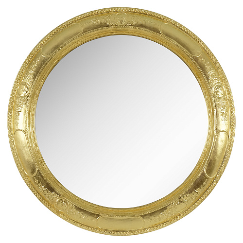 Migliore 26356 Зеркало круглое D87х4 см, золото сусальное купить  в интернет-магазине Сквирел
