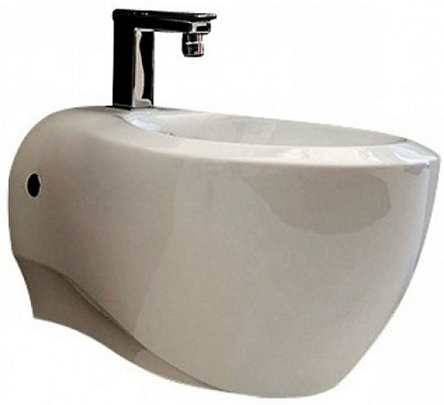 Artceram BLB001 01 00/ L3120 bi*1 Blend Биде подвесное 36х52 см, c 1 отверстием, c креплением, белое снято с производства