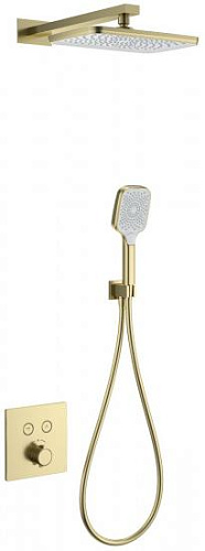 Wonzon & Woghand WW-D2017-B-BG Душевая система с термостатом Wonzon & Woghand WW-D2017-B-BG Душевая система с термостатом
