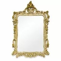 TW  TW02002avorio/oro зеркало в раме 71х107см, цвет рамы слоновая кость/золото, купить  в интернет-магазине Сквирел