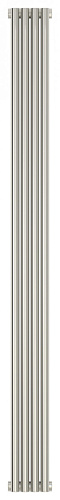 Сунержа 12-0301-1804 "ЭСТЕТ-1" Полотенцесушитель водяной н/ж 1800х180 мм, 4 секции, белый (RAL-9003)