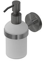 Cezares RELAX-SOIS-V-GM Диспенсер для мыла подвесной, стекло, исполнение оружейная сталь
