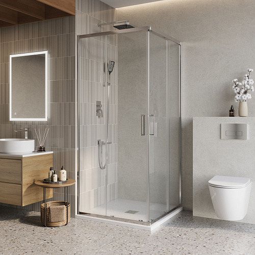 BelBagno LUCE LUCE-A-2-100-C-Cr Душевой уголок