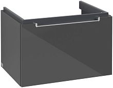 Villeroy & Boch A68800FP Subway 2.0 Тумба под раковину 64х45 см, серый глянцевый (Glossy Grey)