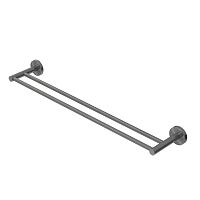 Cezares RELAX-THD-65-GM Полотенцедержатель двойной 65,5 см, исполнение оружейная сталь