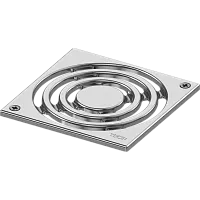 TECE 3665001 TECEdrainpoint S Решетка с фиксаторами, хром