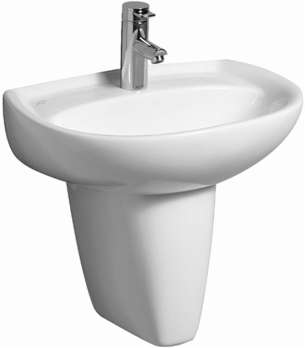 Geberit 290530000 Renova Полупьедестал для раковины, белый