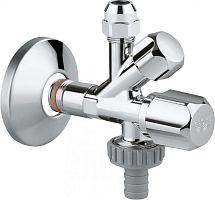 Grohe 22036000 WAS Комбинированный угловой вентиль, хром