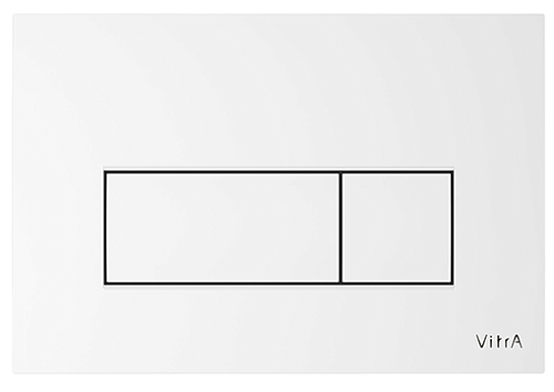 Vitra 740-2300 Root Square Панель смыва для унитаза, белая