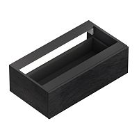 Cezares CADRO-80-1C-SO-NR-BLUM Cadro Тумба под металлический каркас, черный