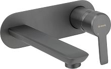 Deante BQA_D54L Arnika Смеситель для раковины настенный, Titanium (титан)