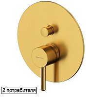 Whitecross Y Y1235GLB Смеситель для душа, встраиваемый Whitecross Y Y1235GLB Смеситель для душа, встраиваемый