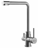 Lemark LM5060S Expert Смеситель для кухни, нержавеющая сталь