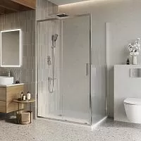 BelBagno LUCE LUCE-AH-1-110/100-C-Cr Душевой уголок