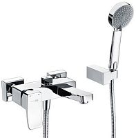 WasserKRAFT 1061 Aller Смеситель для ванны, с коротким изливом, хромоникелевое покрытие