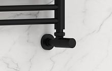 Сунержа 31-1400-1212 Вентиль угловой, (цилиндр) G 1/2" НР х G 1/2" НР, матовый черный