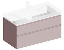 Kerama Marazzi CUB.100.2/MAL Cubo Тумба под раковину подвесная 100х47 см, мальва матовый