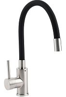 Osgard 84283 Gron Flex Смеситель для кухни, никель/черный