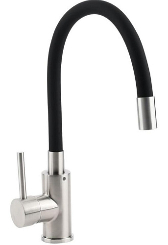 Osgard 84283 Gron Flex Смеситель для кухни, никель/черный