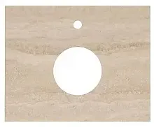 Kerama Marazzi CN60.SG560422R Canaletto Столешница под раковину, 60 см, Риальто/бежевый лаппатированный