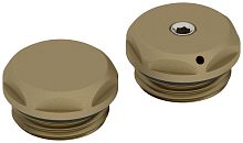 Сунержа 032-1201-0000 Спускной клапан/заглушка d 25 мм / G 1/2" НР / 2 шт., матовое золото