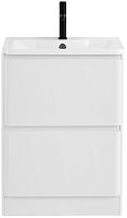 BelBagno ALBANO-600-2C-PIA-BL База под раковину 60х45 см, напольная, Bianco Lucido (белый глянец)