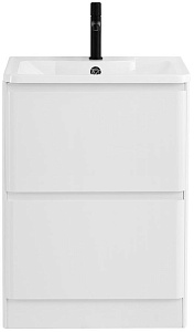 BelBagno ALBANO-600-2C-PIA-BL База под раковину 60х45 см, напольная, Bianco Lucido (белый глянец)