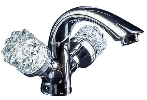 Boheme 271-CRST Crystal Смеситель для умывальника, хром