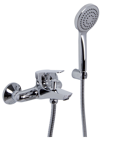 Сет №947_F3764CR, Смеситель для ванны/душа (Chrome)
