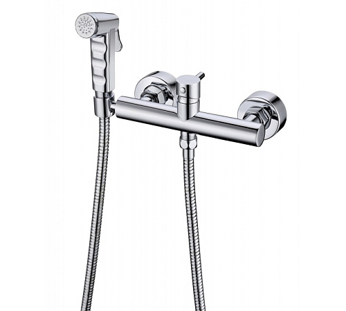 Bravat D9140CP-RUS Смеситель с гигиеническим душем, хром