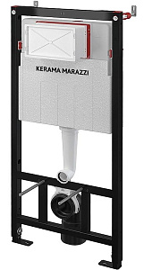 Kerama Marazzi AM101/1120KM Инсталляция для унитаза без клавиши смыва, черная