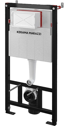 Kerama Marazzi AM101/1120KM Инсталляция для унитаза без клавиши смыва, черная