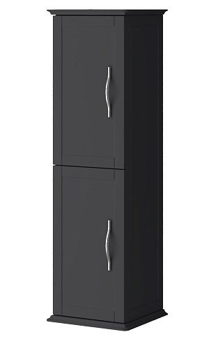 Cezares 54964 Tiffany Шкаф-пенал, черный купить в интернет-магазине Сквирел Cezares 54964 Tiffany Шкаф-пенал, черный купить в интернет-магазине Сквирел