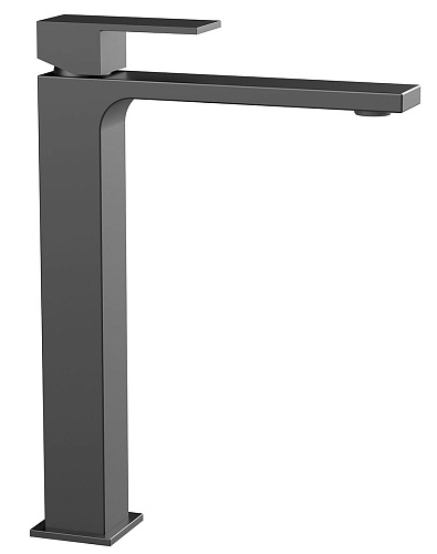 Vincea VBF-1C02GM Cube Смеситель для раковины, вороненая сталь