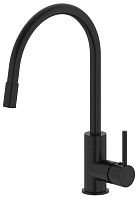 IDDIS, K36BLJ0i05 Kitchen 360 Смеситель для кухни, с гибким изливом, черный матовый