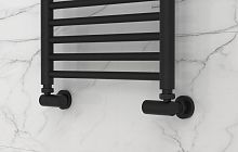 Сунержа 15-1403-1234 Вентиль 3D, правый, (цилиндр) G 1/2" НР х G 3/4" НГ, муар темный титан