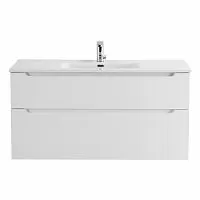 BelBagno ETNA-H60-1200-2C-SO-BL-P База под раковину 120х45 см, подвесная, Bianco Lucido (белый глянец) купить  в интернет-магазине Сквирел
