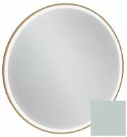 Jacob Delafon EB1289-S25 ODEON RIVE GAUCHE Зеркало 70 см, с подсветкой, рама голубой шторм сатин купить  в интернет-магазине Сквирел