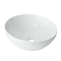 Sanita Luxe WB.CT/Art/40-N.Cut/WHT.G/S1 Art Cut Умывальник накладной 40х40 см, белый S1