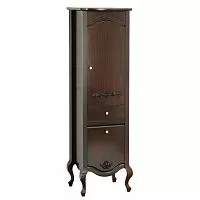 Migliore 26650 Impero Пенал 49х161х44 см Sх, 1 ящик 2 двери, Noce купить  в интернет-магазине Сквирел