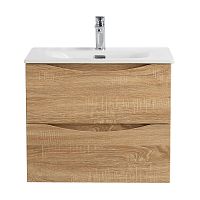 BelBagno MARINO-CER-N MARINO-CER-N-700-2C-SO-WO-P Тумба под раковину подвесная купить  в интернет-магазине Сквирел