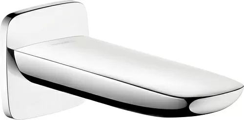 Hansgrohe 15412400 PuraVida Излив на ванну, белый/хром