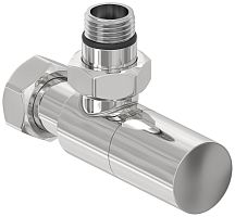 Сунержа 00-1400-1234 Вентиль угловой, (цилиндр) G 1/2" НР х G 3/4" НГ, без покрытия
