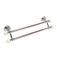 Migliore ML.CRS-60.223.CR CRISTALIA Полотенцедержатель двойной L60 cm, хром,SWAROVSKI