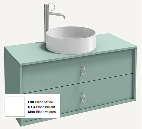 Jacob Delafon VIVIENNE SIGNATURE EB1508LB1-G1C-G1C Тумба под раковину купить  в интернет-магазине Сквирел