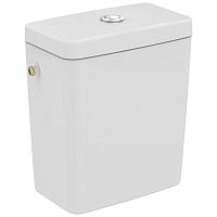 Ideal Standard E797101 Connect Cube Бачок для унитаза, боковая подводка, Euro White (евробелый)